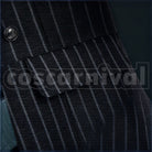 Shroud Lost in the Book with Tim Burton's The Nightmare Before Christmas Halloween Cosplay cosplay costume from Disney Twisted-Wonderland Idia, detail-3