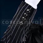 Shroud Lost in the Book with Tim Burton's The Nightmare Before Christmas Halloween Cosplay cosplay costume from Disney Twisted-Wonderland Idia, detail-4