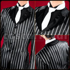 Viper Lost in the Book with Tim Burton's The Nightmare Before Christmas Halloween Cosplay cosplay costume from Disney Twisted-Wonderland Jamil, front view 5