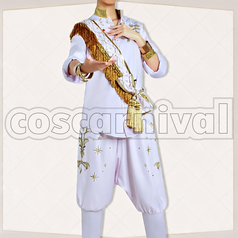 Al-Asim Fairy Gala: Operation Steal the Show Cosplay cosplay costume from Disney Twisted-Wonderland Kalim, front view 2