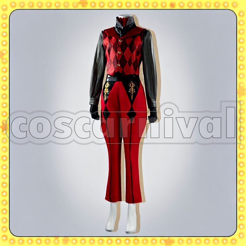 Al-Asim Playful Land's Miraculous Marionettes Cosplay cosplay costume from Disney Twisted-Wonderland Kalim, front view 4