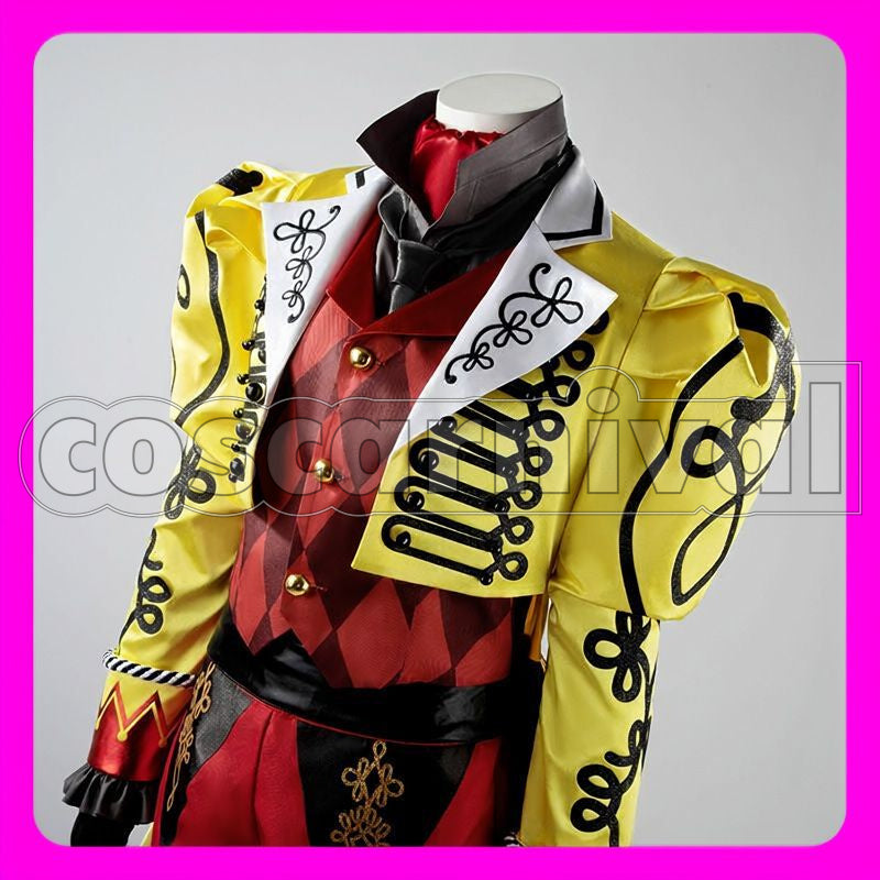 Al-Asim Playful Land's Miraculous Marionettes Cosplay cosplay costume from Disney Twisted-Wonderland Kalim, front view 6