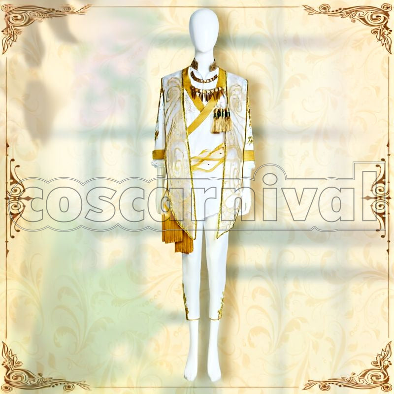 Kingscholar Fairy Gala: Operation Steal the Show Cosplay cosplay costume from Disney Twisted-Wonderland Leona, front view 2