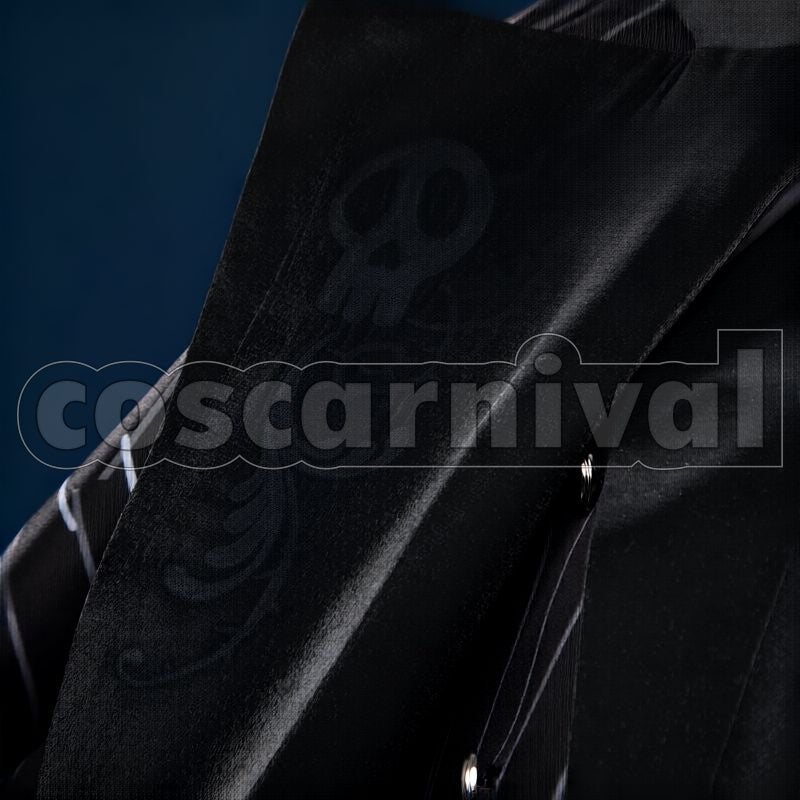 Kingscholar Lost in the Book with Tim Burton's The Nightmare Before Christmas Halloween Cosplay cosplay costume from Disney Twisted-Wonderland Leona, detail-1