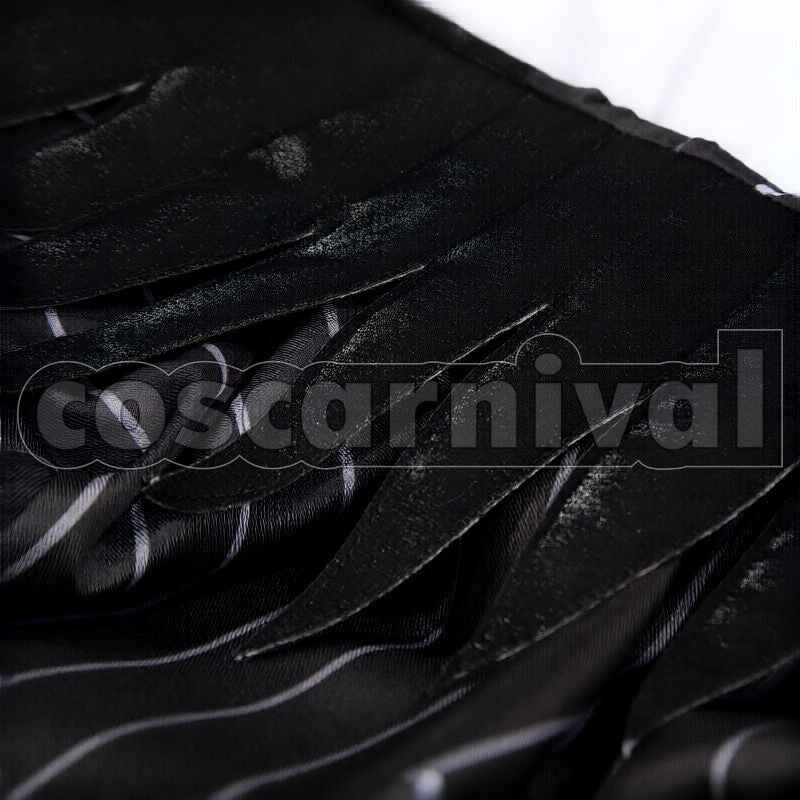 Kingscholar Lost in the Book with Tim Burton's The Nightmare Before Christmas Halloween Cosplay cosplay costume from Disney Twisted-Wonderland Leona, detail-3