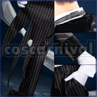 Kingscholar Lost in the Book with Tim Burton's The Nightmare Before Christmas Halloween Cosplay cosplay costume from Disney Twisted-Wonderland Leona, detail-5