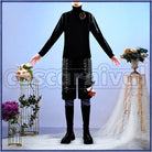 Vanrouge Lost in the Book with Tim Burton's The Nightmare Before Christmas First Christmas Cosplay cosplay costume from Disney Twisted-Wonderland Lilia, front view 3