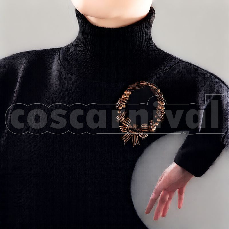 Vanrouge Lost in the Book with Tim Burton's The Nightmare Before Christmas First Christmas Cosplay cosplay costume from Disney Twisted-Wonderland Lilia, detail-5