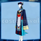 Vanrouge Diasomnia Jiangshi Cosplay cosplay costume from Disney Twisted-Wonderland Lilia, front view 4