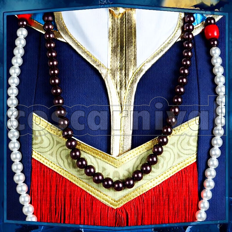 Vanrouge Diasomnia Jiangshi Cosplay cosplay costume from Disney Twisted-Wonderland Lilia, detail-2
