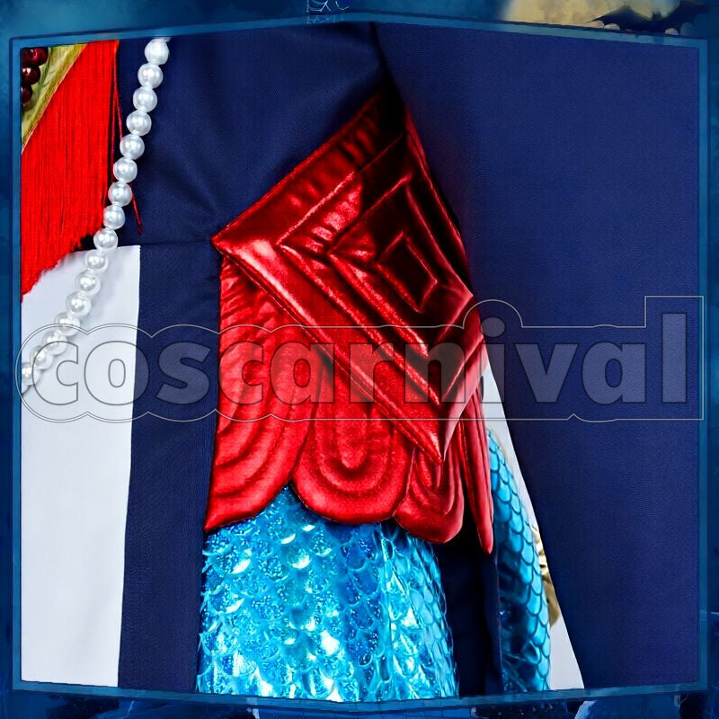 Vanrouge Diasomnia Jiangshi Cosplay cosplay costume from Disney Twisted-Wonderland Lilia, detail-6