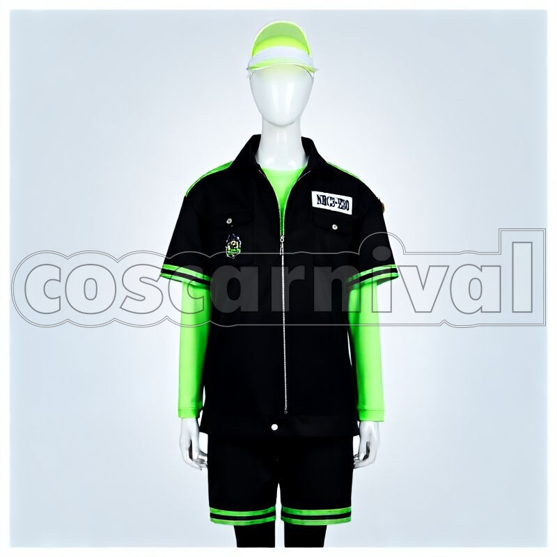 Vanrouge Diasomnia PE Uniform Cosplay cosplay costume from Disney Twisted-Wonderland Lilia, front view 1