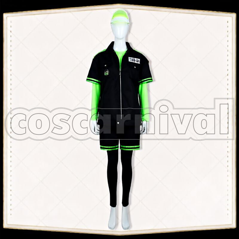 Vanrouge Diasomnia PE Uniform Cosplay cosplay costume from Disney Twisted-Wonderland Lilia, front view 2