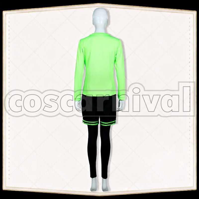 Vanrouge Diasomnia PE Uniform Cosplay cosplay costume from Disney Twisted-Wonderland Lilia, back view 2