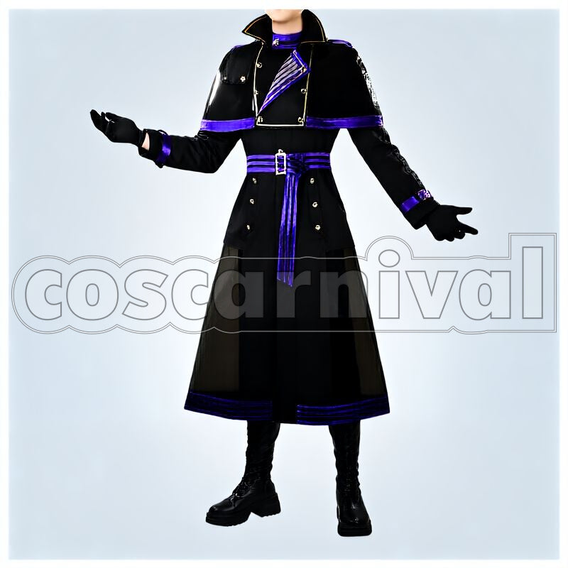 Draconia Gargoyle Studies Club Club Wear Cosplay cosplay costume from Disney Twisted-Wonderland Malleus, front view 1