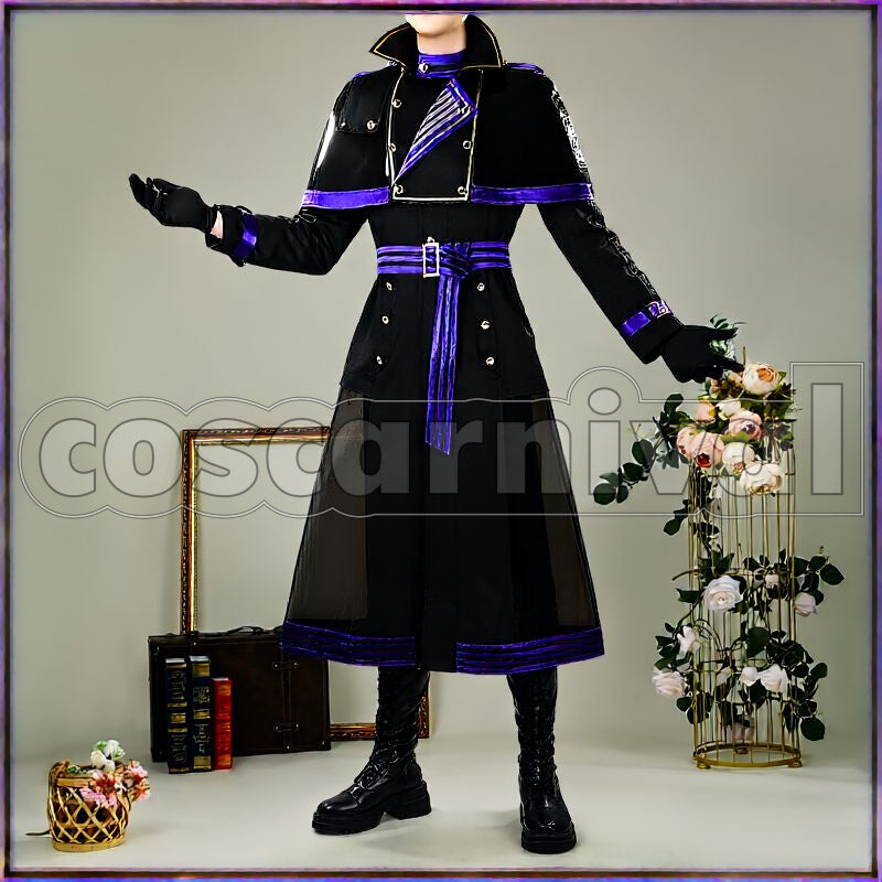 Draconia Gargoyle Studies Club Club Wear Cosplay cosplay costume from Disney Twisted-Wonderland Malleus, front view 2