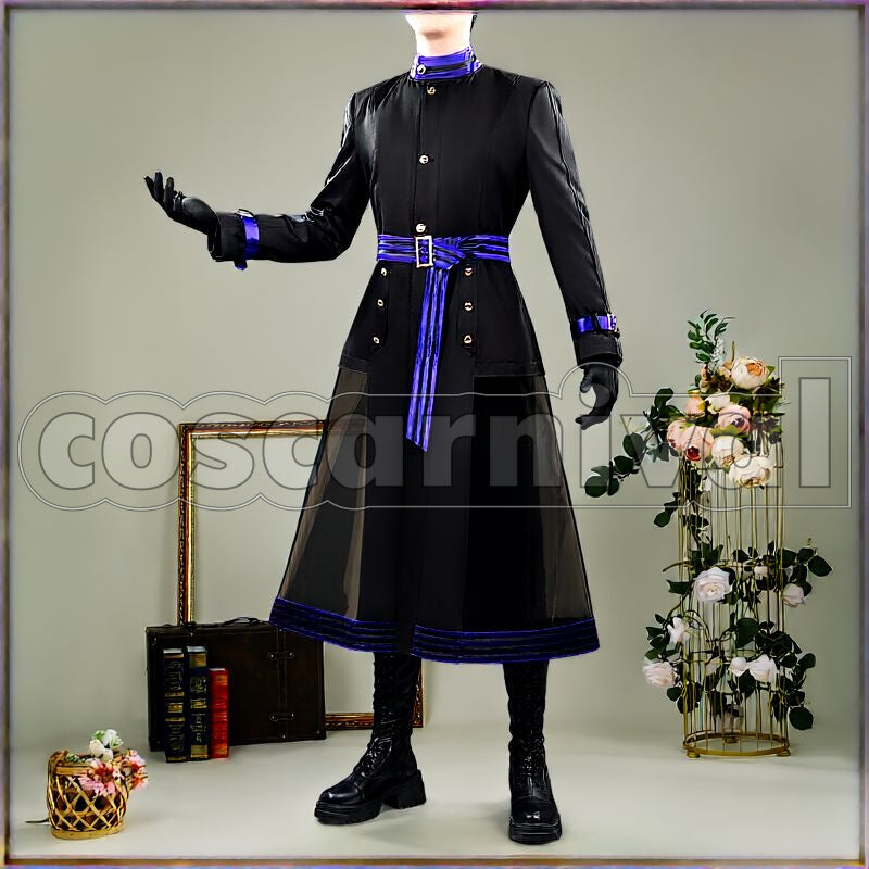Draconia Gargoyle Studies Club Club Wear Cosplay cosplay costume from Disney Twisted-Wonderland Malleus, front view 3