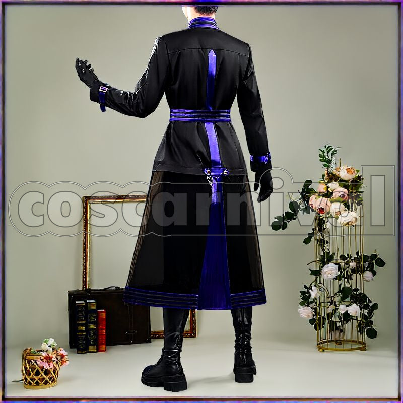 Draconia Gargoyle Studies Club Club Wear Cosplay cosplay costume from Disney Twisted-Wonderland Malleus, back view 2