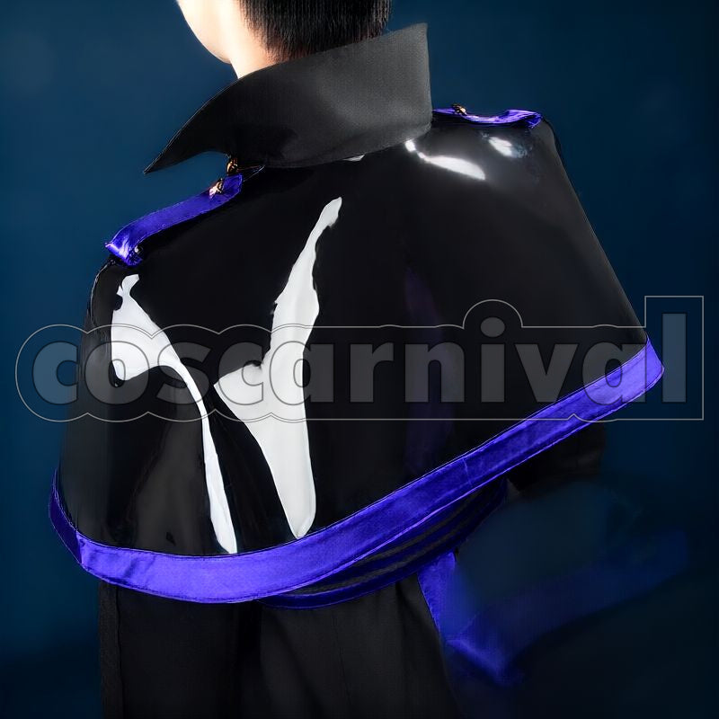 Draconia Gargoyle Studies Club Club Wear Cosplay cosplay costume from Disney Twisted-Wonderland Malleus, back view 3