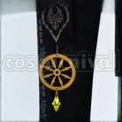 Draconia Glorious Masquerade: Let the Bell of Solace Ring Cosplay cosplay costume from Disney Twisted-Wonderland Malleus, detail-4