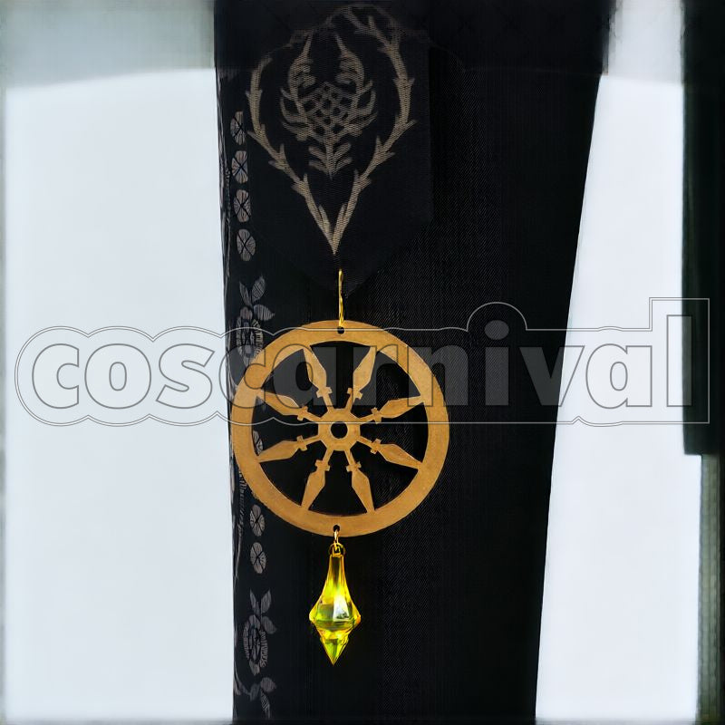 Draconia Glorious Masquerade: Let the Bell of Solace Ring Cosplay cosplay costume from Disney Twisted-Wonderland Malleus, detail-4