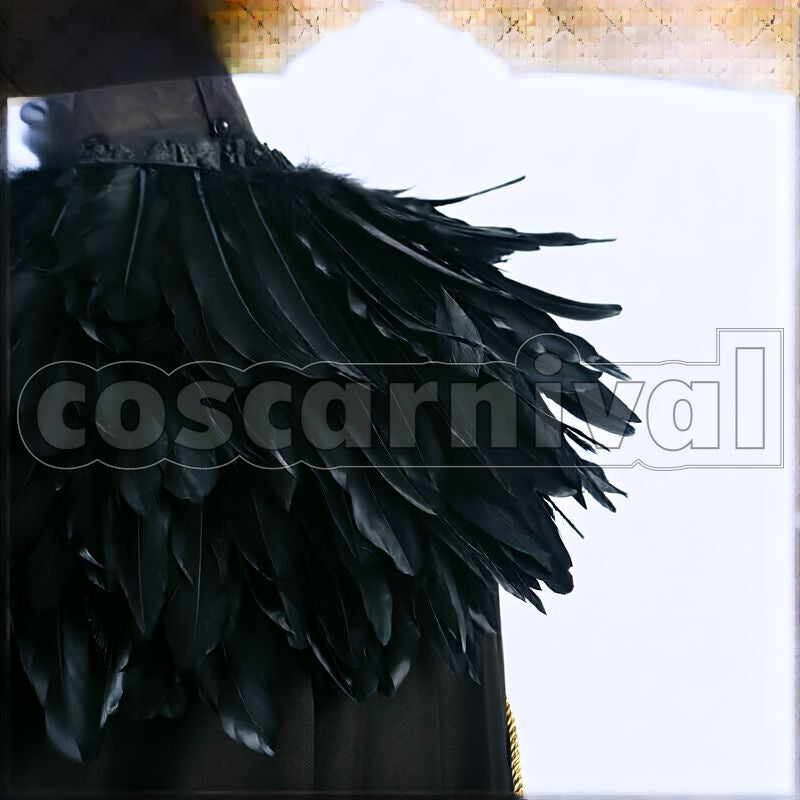 Draconia Glorious Masquerade: Let the Bell of Solace Ring Cosplay cosplay costume from Disney Twisted-Wonderland Malleus, detail-8