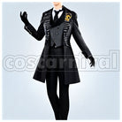 Draconia Lost in the Book with Tim Burton's The Nightmare Before Christmas Halloween Cosplay cosplay costume from Disney Twisted-Wonderland Malleus, front view 1