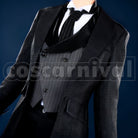 Draconia Lost in the Book with Tim Burton's The Nightmare Before Christmas Halloween Cosplay cosplay costume from Disney Twisted-Wonderland Malleus, detail-1