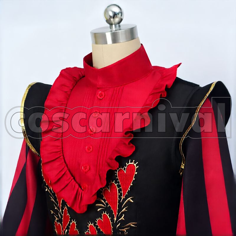 Rosehearts Glorious Masquerade: Let the Bell of Solace Ring Cosplay cosplay costume from Disney Twisted-Wonderland Riddle, detail-3
