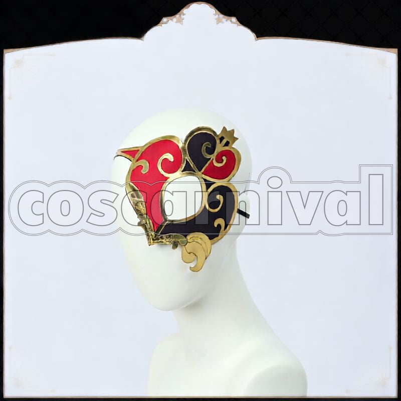 Rosehearts Glorious Masquerade: Let the Bell of Solace Ring Cosplay cosplay costume from Disney Twisted-Wonderland Riddle, accessory view 1