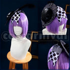 Rosehearts Lost in the Book with Tim Burton's The Nightmare Before Christmas Halloween Cosplay cosplay costume from Disney Twisted-Wonderland Riddle, accessory view