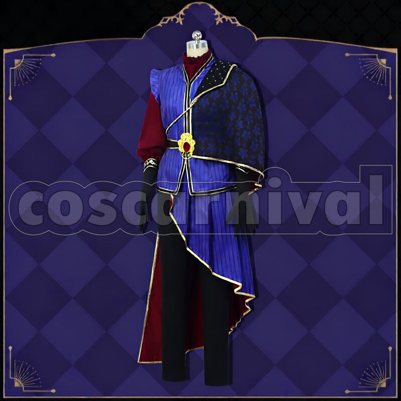 Hunt Glorious Masquerade: Let the Bell of Solace Ring Cosplay cosplay costume from Disney Twisted-Wonderland Rook, front view 3