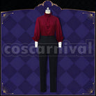 Hunt Glorious Masquerade: Let the Bell of Solace Ring Cosplay cosplay costume from Disney Twisted-Wonderland Rook, front view 5