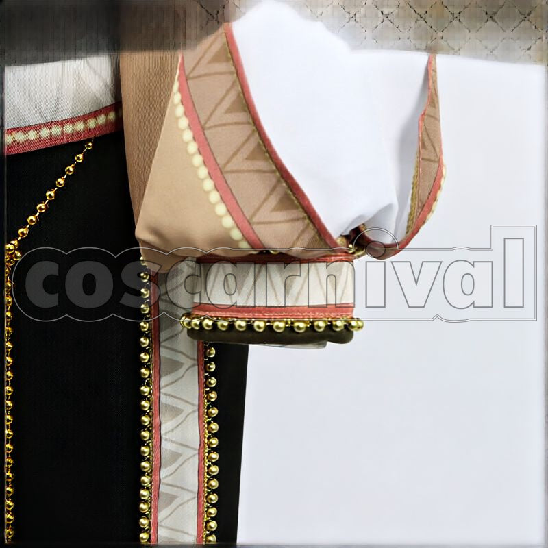 Bucchi Glorious Masquerade: Let the Bell of Solace Ring Cosplay cosplay costume from Disney Twisted-Wonderland Ruggie, detail-2
