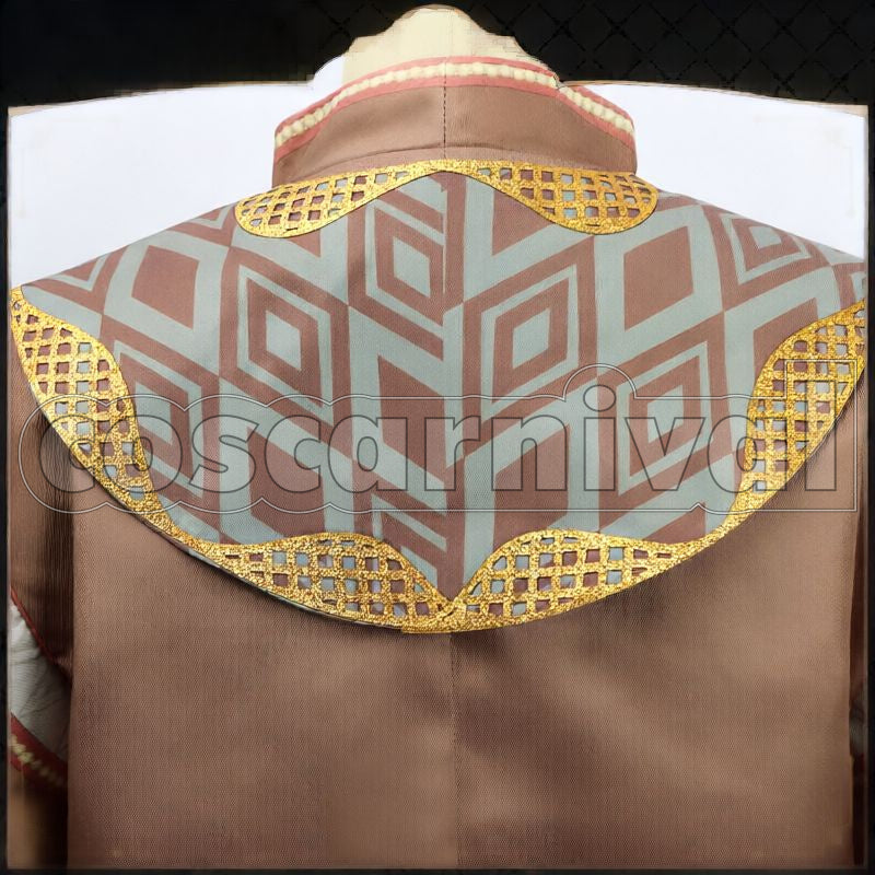 Bucchi Glorious Masquerade: Let the Bell of Solace Ring Cosplay cosplay costume from Disney Twisted-Wonderland Ruggie, detail-3