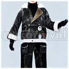 Bucchi Lost in the Book with Tim Burton's The Nightmare Before Christmas First Christmas Cosplay cosplay costume from Disney Twisted-Wonderland Ruggie, front view 1