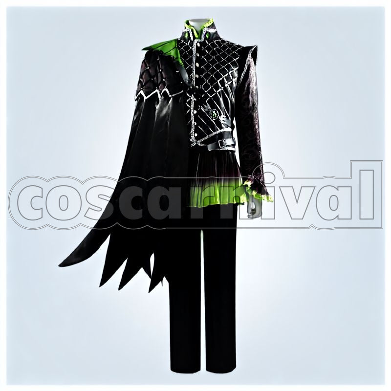 Zigvolt Glorious Masquerade: Let the Bell of Solace Ring Cosplay cosplay costume from Disney Twisted-Wonderland Sebek, front view 1