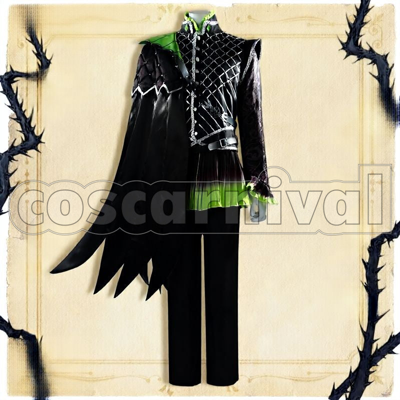 Zigvolt Glorious Masquerade: Let the Bell of Solace Ring Cosplay cosplay costume from Disney Twisted-Wonderland Sebek, front view 2