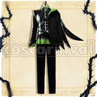 Glorious Masquerade: Let the Bell of Solace Ring Cosplay cosplay costume from Disney Twisted-Wonderland Silver, front view 2