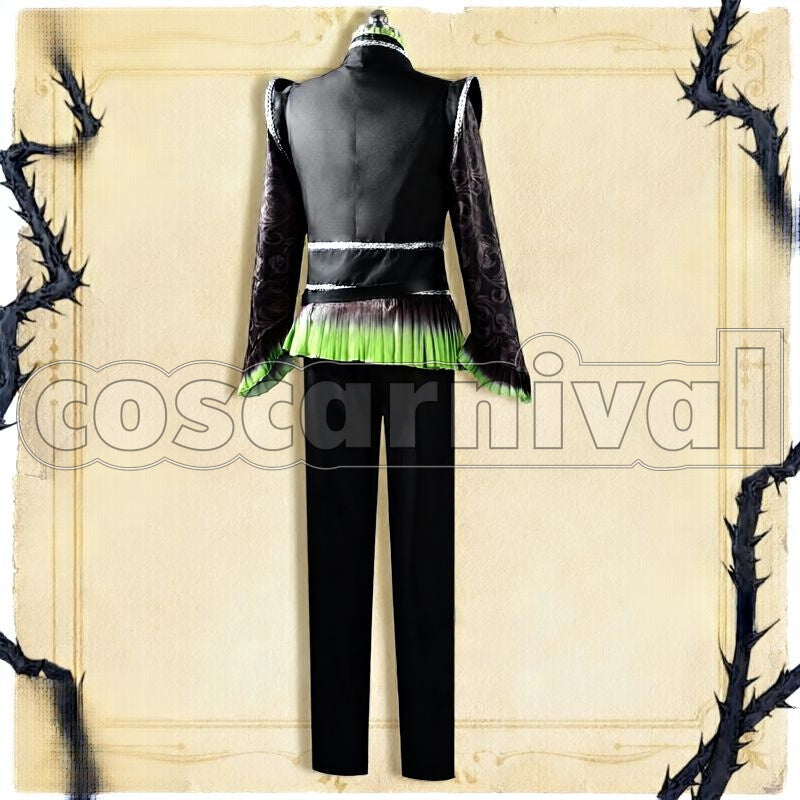 Glorious Masquerade: Let the Bell of Solace Ring Cosplay cosplay costume from Disney Twisted-Wonderland Silver, back view 2