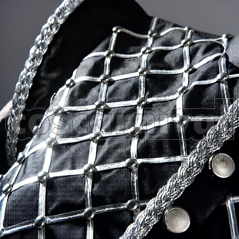 Glorious Masquerade: Let the Bell of Solace Ring Cosplay cosplay costume from Disney Twisted-Wonderland Silver, detail-14