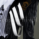J. Graves Lost in the Book with Tim Burton's The Nightmare Before Christmas Halloween Cosplay cosplay costume from Disney Twisted-Wonderland Skully, detail-3