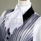 J. Graves Lost in the Book with Tim Burton's The Nightmare Before Christmas Halloween Cosplay cosplay costume from Disney Twisted-Wonderland Skully, detail-4