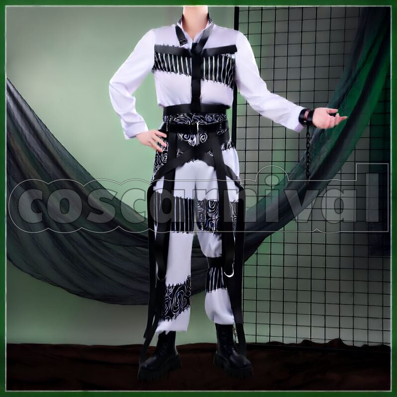 Lost in the Book with Tim Burton's The Nightmare Before Christmas ~The First Christmas~ Cosplay cosplay costume from Disney Twisted-Wonderland Swing, front view 3