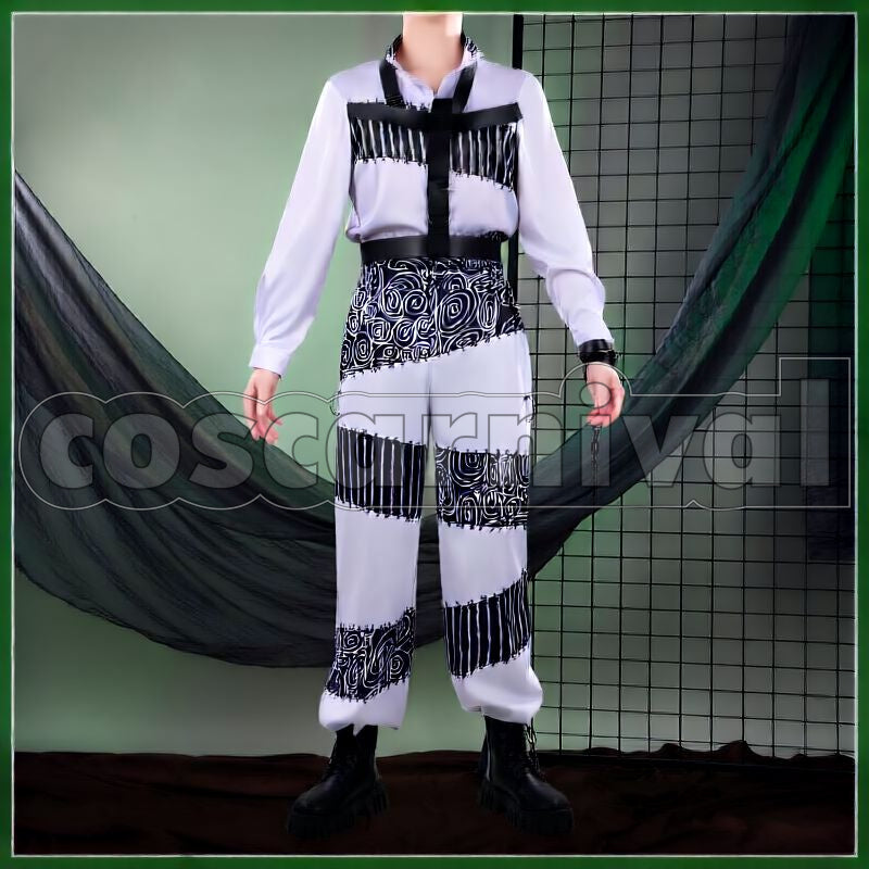 Lost in the Book with Tim Burton's The Nightmare Before Christmas ~The First Christmas~ Cosplay cosplay costume from Disney Twisted-Wonderland Swing, front view 4