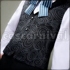 Clover Lost in the Book with Tim Burton's The Nightmare Before Christmas Halloween Cosplay cosplay costume from Disney Twisted-Wonderland Trey, detail-5