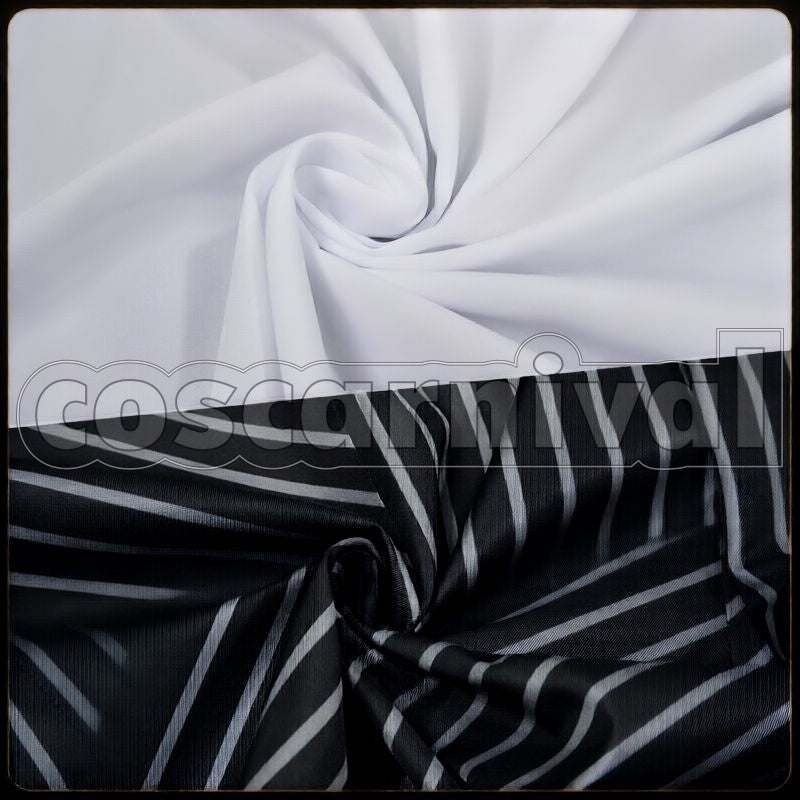 Clover Lost in the Book with Tim Burton's The Nightmare Before Christmas Halloween Cosplay cosplay costume from Disney Twisted-Wonderland Trey, detail-7