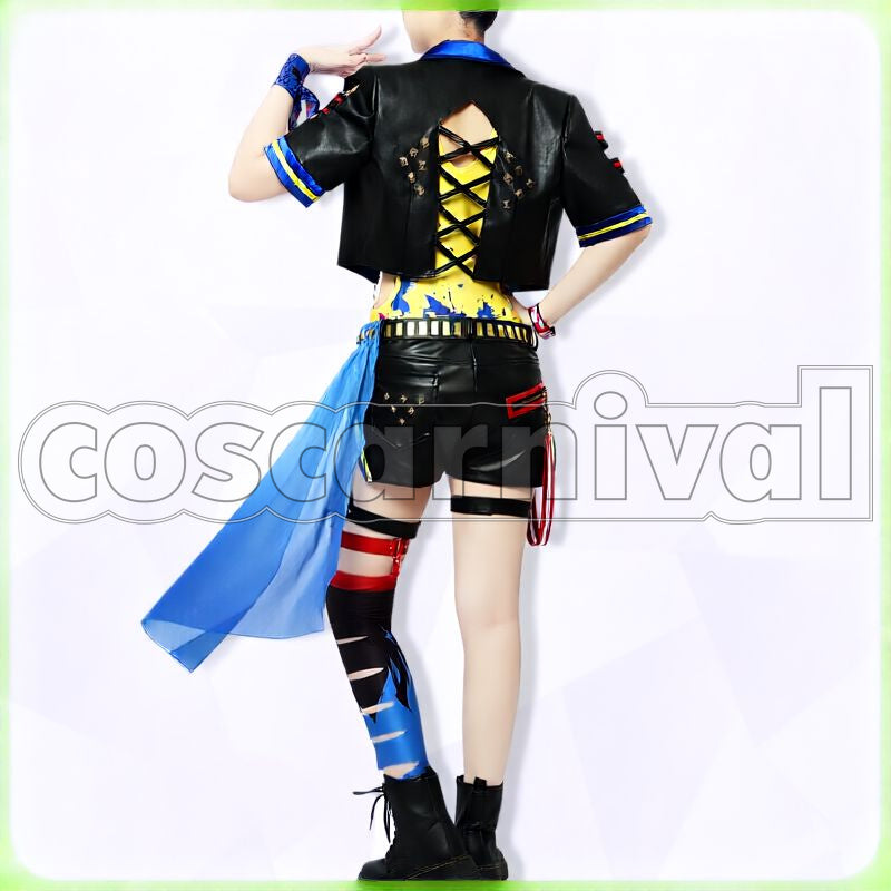 Air Shakur Race Outfit Cosplay cosplay costume from Umamusume: Pretty Derby, back view 1