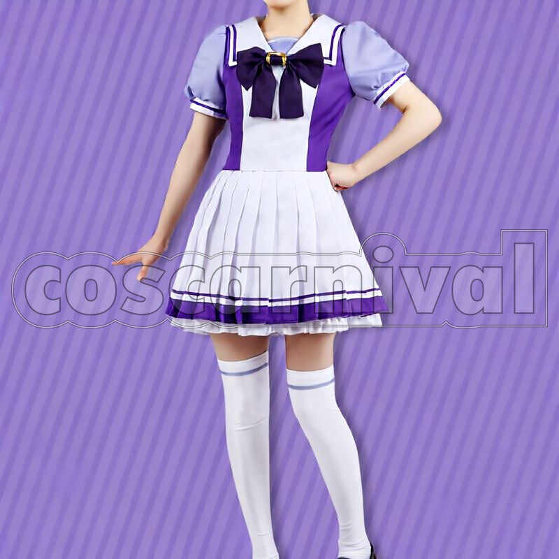 All Members Summer School Uniform Cosplay cosplay costume from Umamusume: Pretty Derby, front view 2