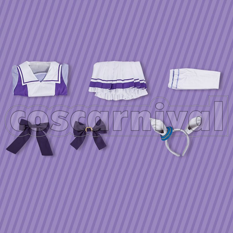All Members Summer School Uniform Cosplay cosplay costume from Umamusume: Pretty Derby, set view